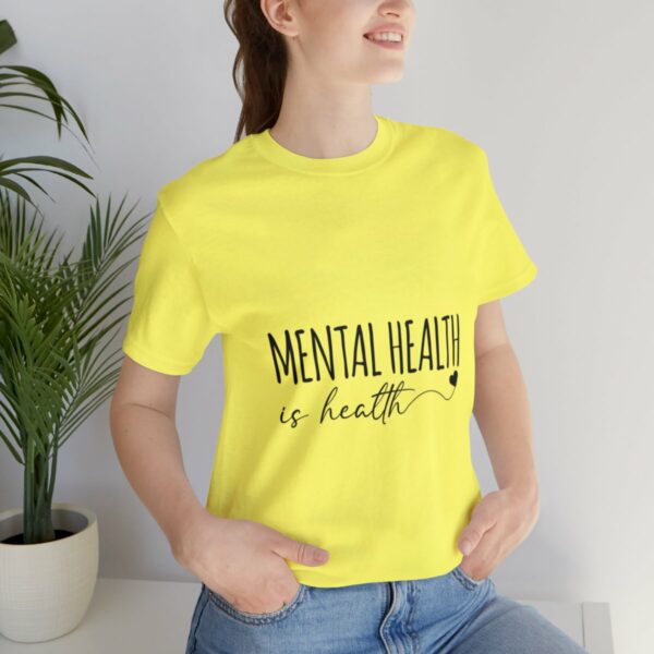 Mental Health Matters -Unisex Jersey Short Sleeve Tee - Image 69