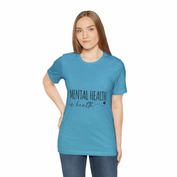 Mental Health Matters -Unisex Jersey Short Sleeve Tee - Image 137