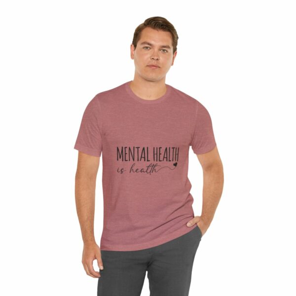 Mental Health Matters -Unisex Jersey Short Sleeve Tee - Image 30