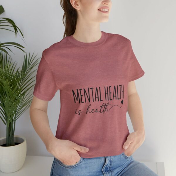 Mental Health Matters -Unisex Jersey Short Sleeve Tee - Image 33