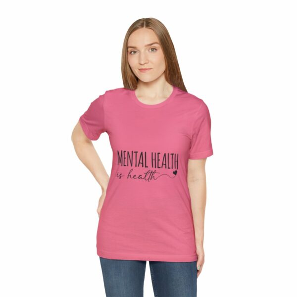 Mental Health Matters -Unisex Jersey Short Sleeve Tee - Image 5