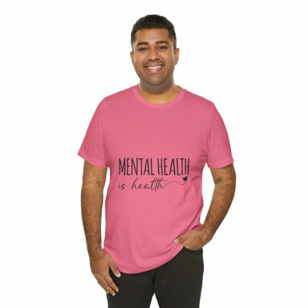 Mental Health Matters -Unisex Jersey Short Sleeve Tee - Image 8