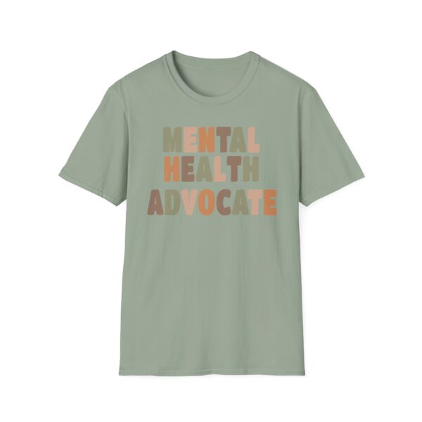 Mental Health Advocate Unisex Softstyle T-Shirt - Image 10