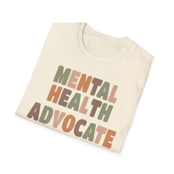 Mental Health Advocate Unisex Softstyle T-Shirt - Image 9