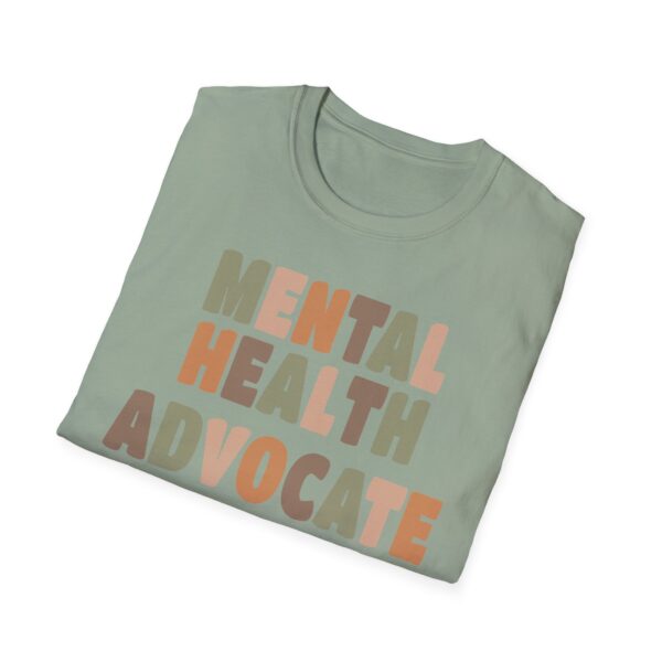 Mental Health Advocate Unisex Softstyle T-Shirt - Image 13