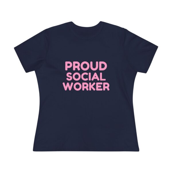 Proud Social Worker Women's Cotton Tee - Image 12