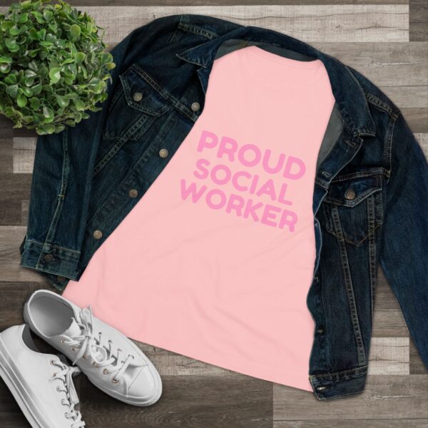 Proud Social Worker Women's Cotton Tee - Image 18