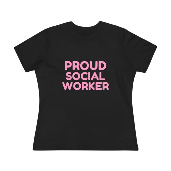 Proud Social Worker Women's Cotton Tee - Image 5