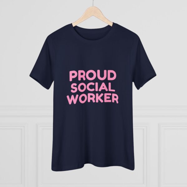 Proud Social Worker Women's Cotton Tee - Image 15