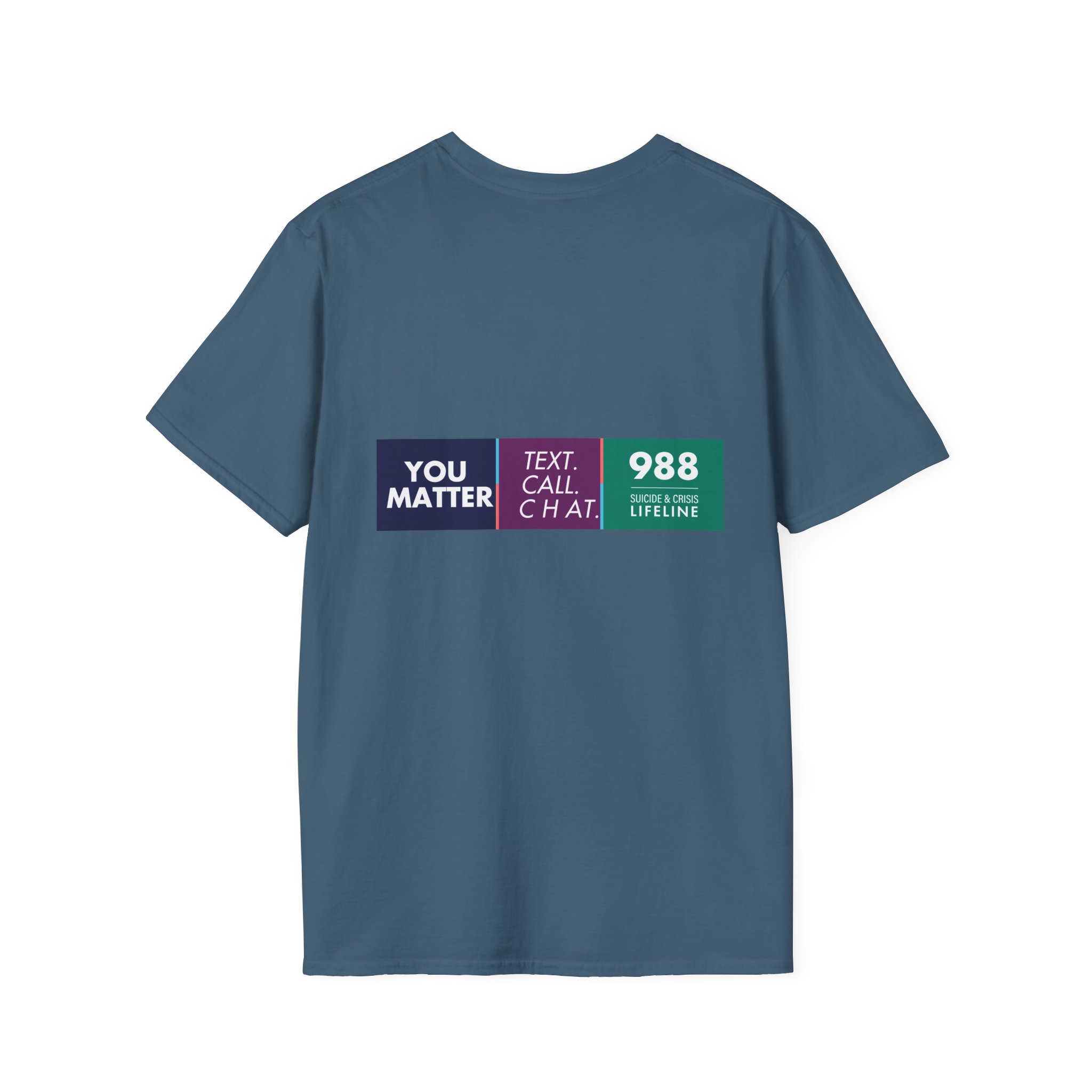 Unisex T-Shirt - Ask Me About 988 - Image 6