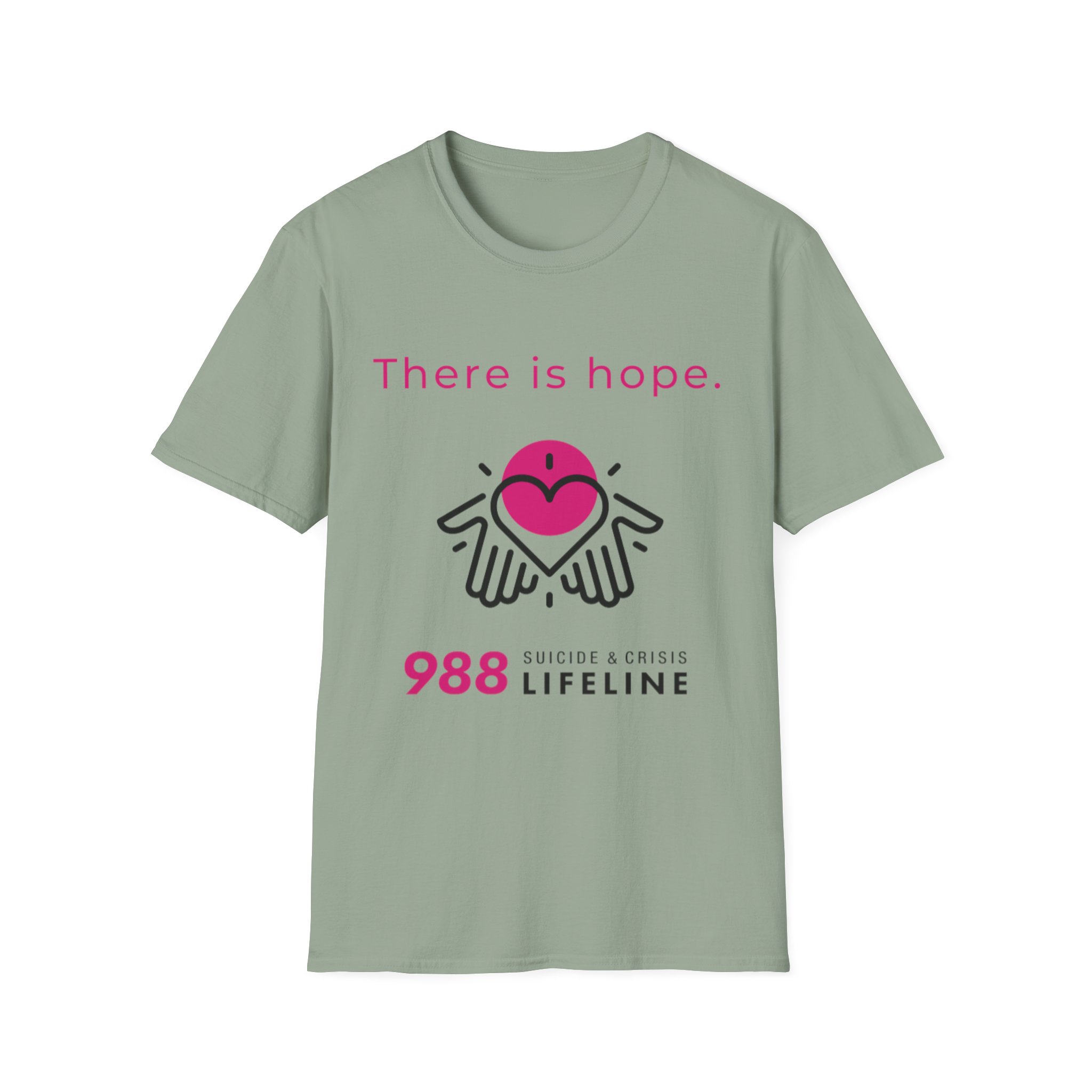 There is Hope Unisex T-Shirt - 988 Day - Image 25
