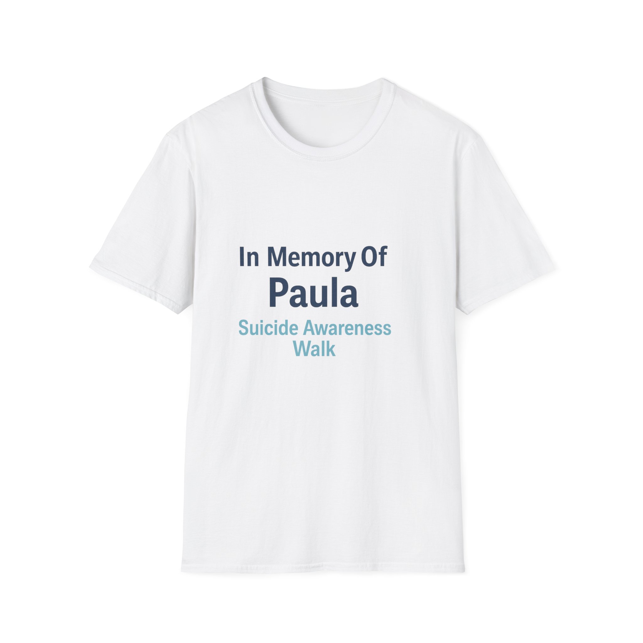Walking for Paula – Suicide Prevention Awareness Shirt | Out of the Darkness Walk Fundraiser - Image 5