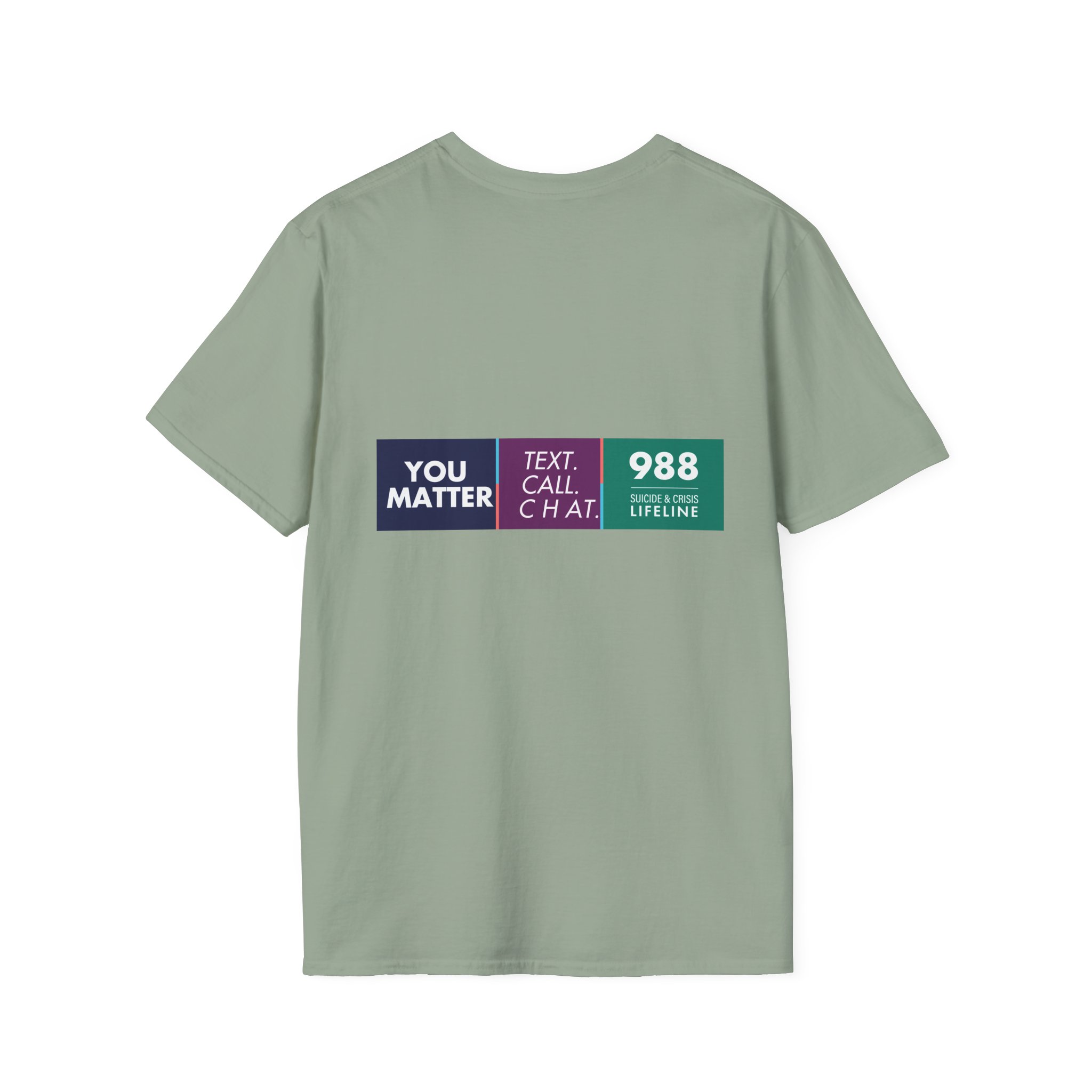 Unisex T-Shirt - Ask Me About 988 - Image 22