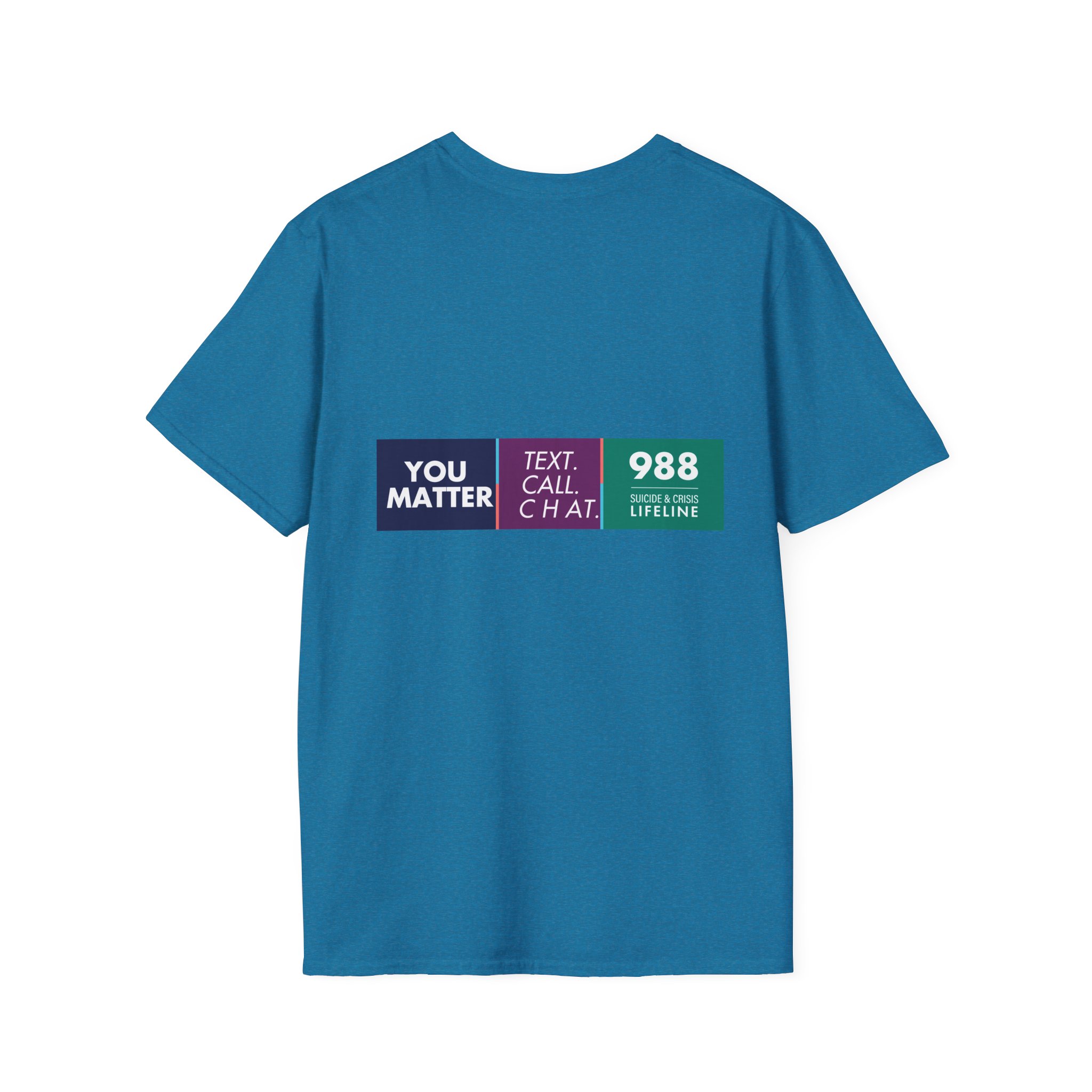 Unisex T-Shirt - Ask Me About 988 - Image 10