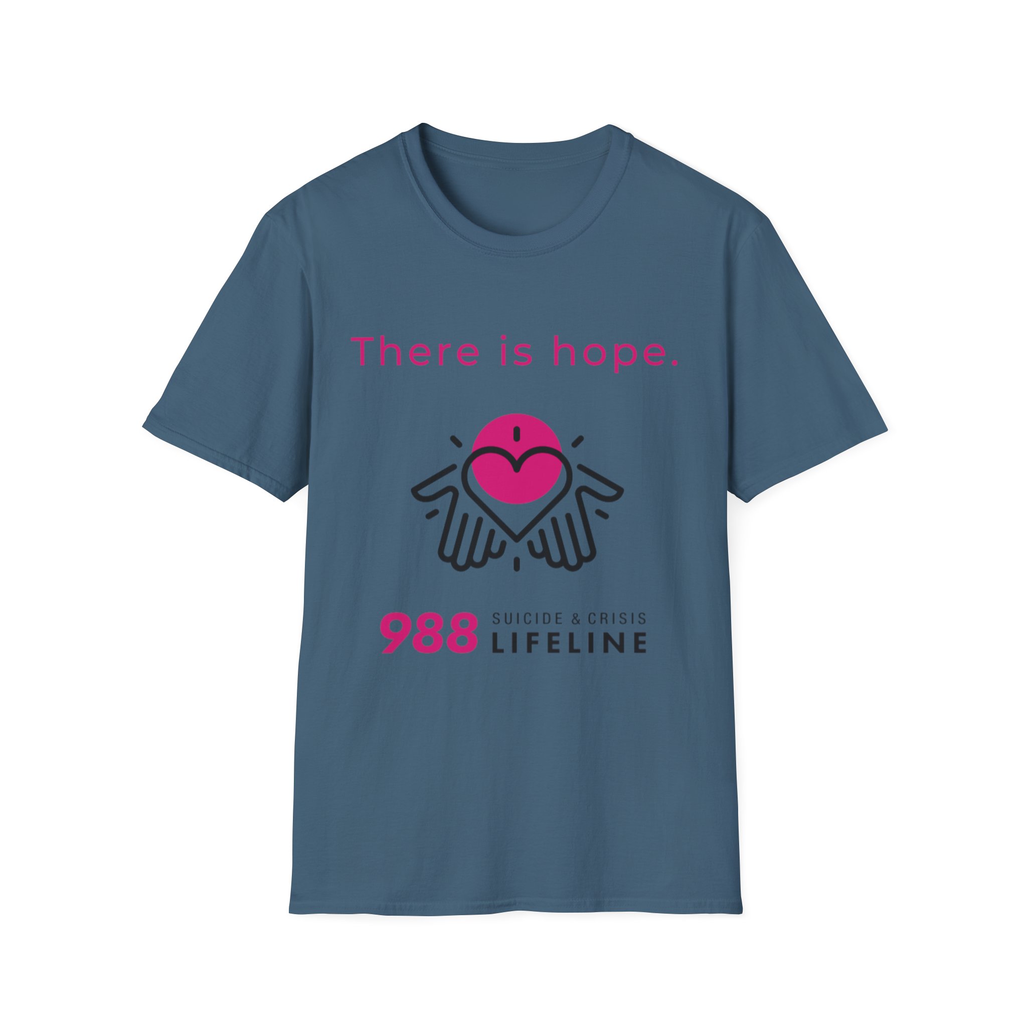 There is Hope Unisex T-Shirt - 988 Day - Image 5