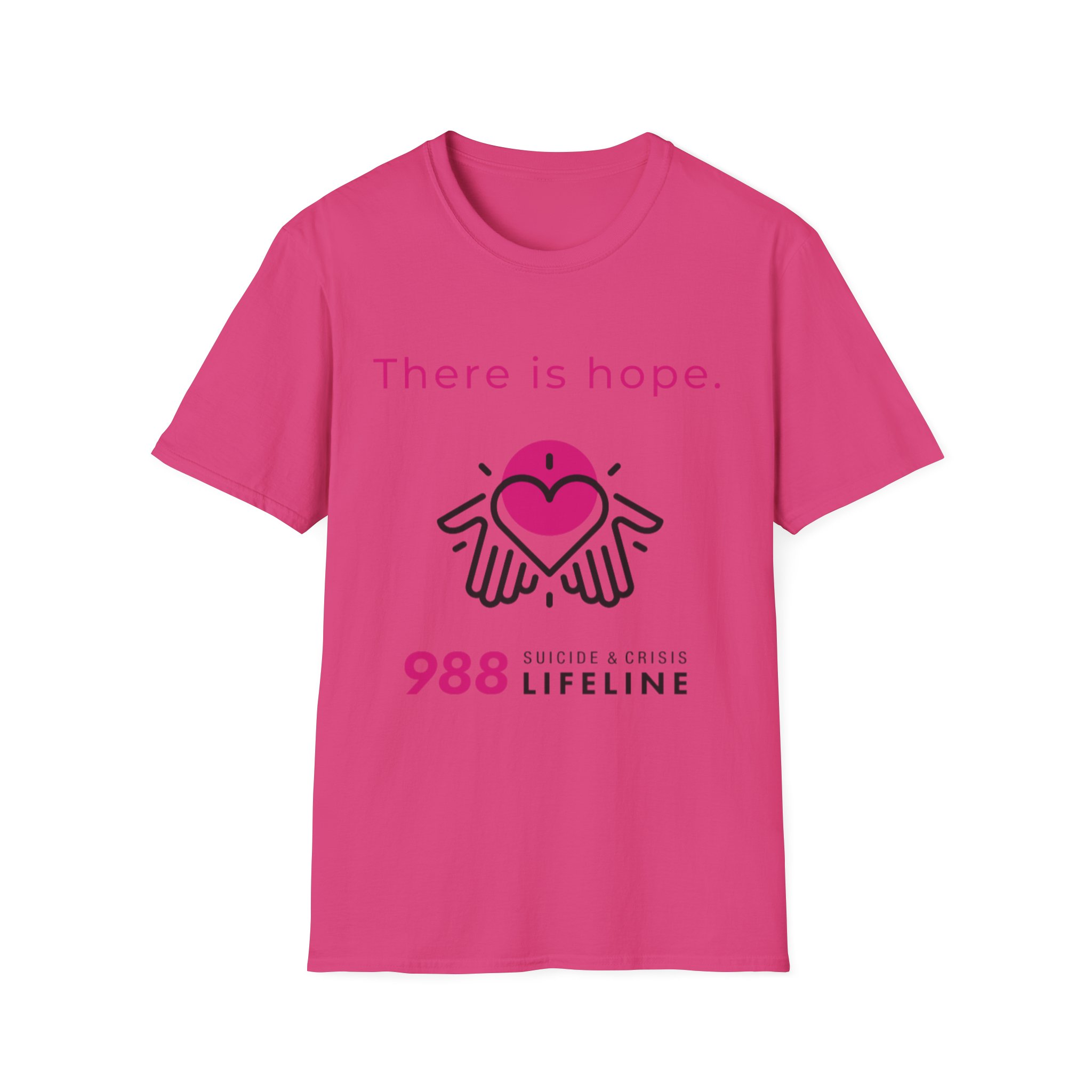 There is Hope Unisex T-Shirt - 988 Day - Image 17