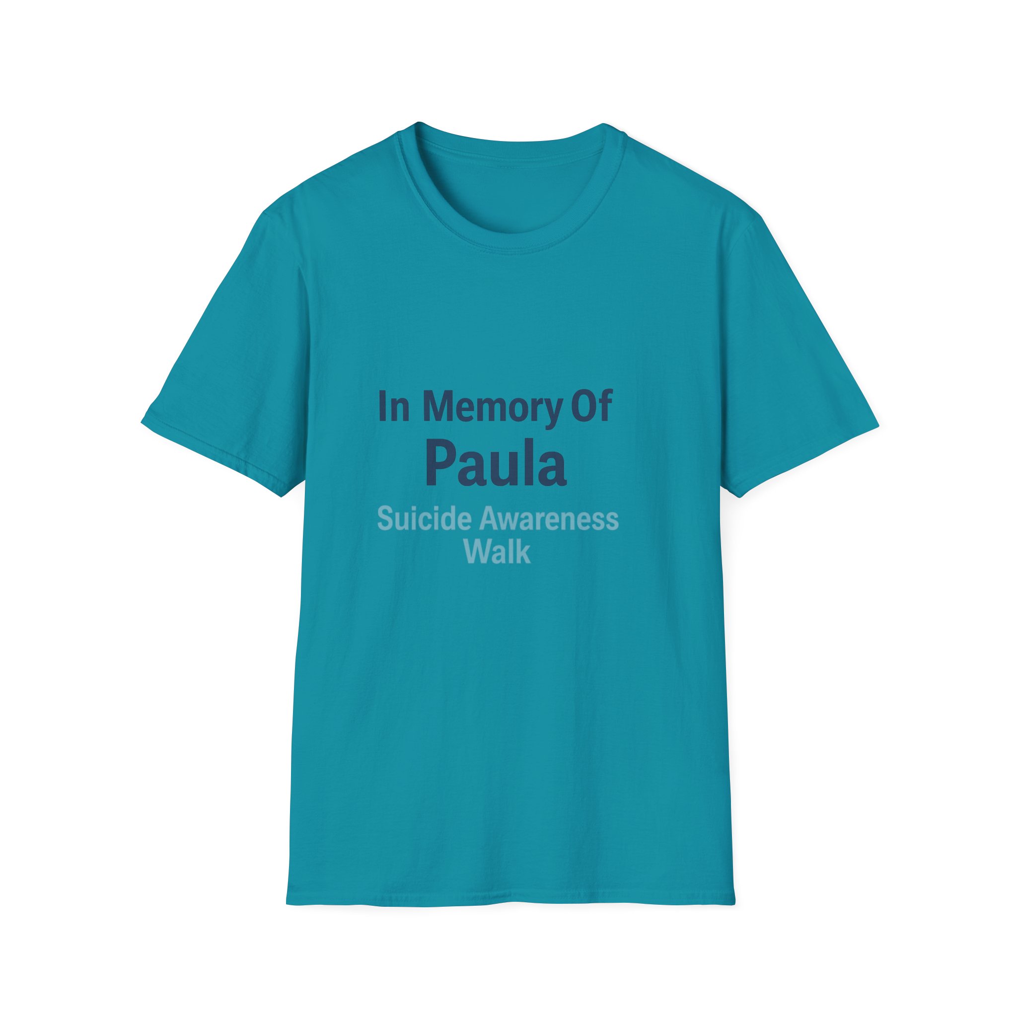 Walking for Paula – Suicide Prevention Awareness Shirt | Out of the Darkness Walk Fundraiser