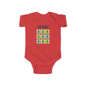 Grinch Mood Chart Baby Bodysuit — "The Many Moods of The Grinch" Infant Onesie