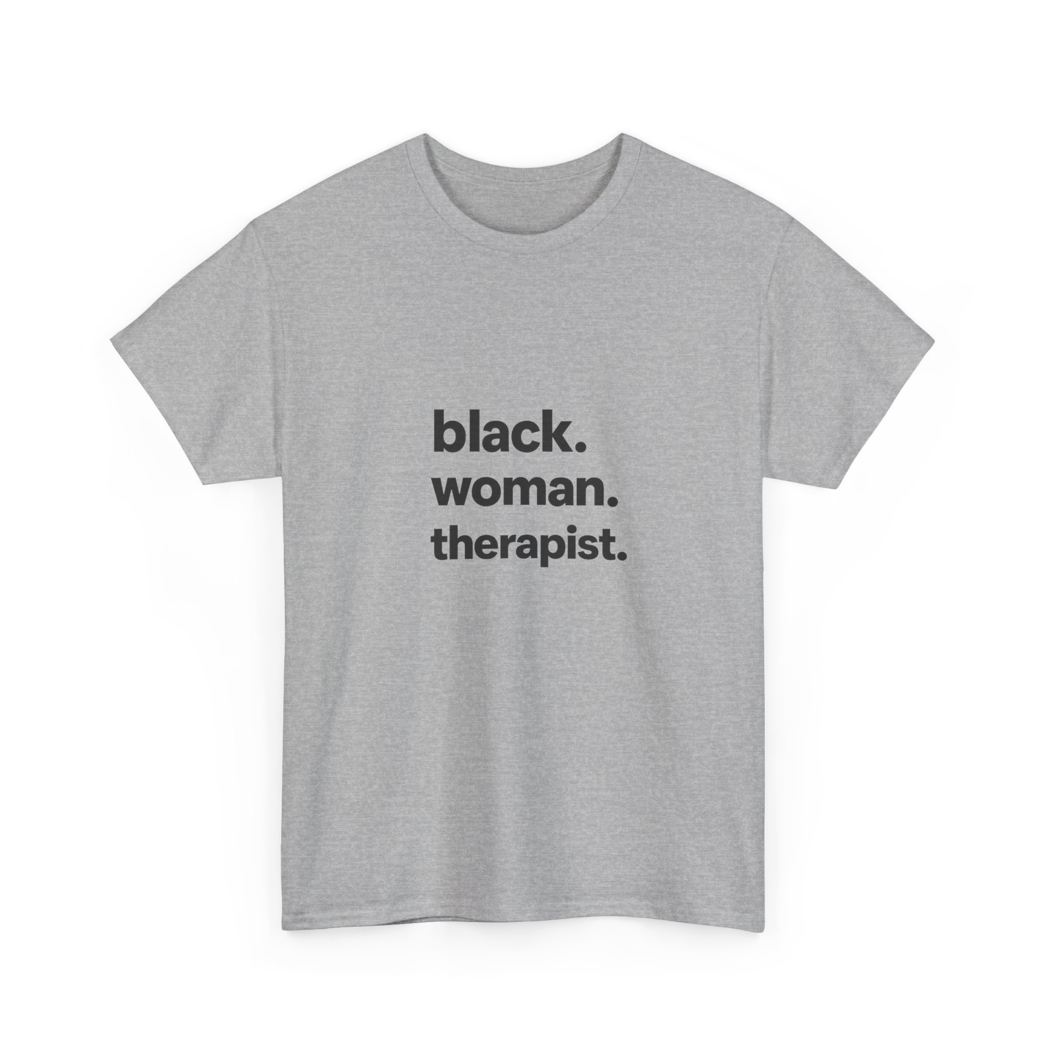 Black. Woman. Therapist. Tee - Image 11