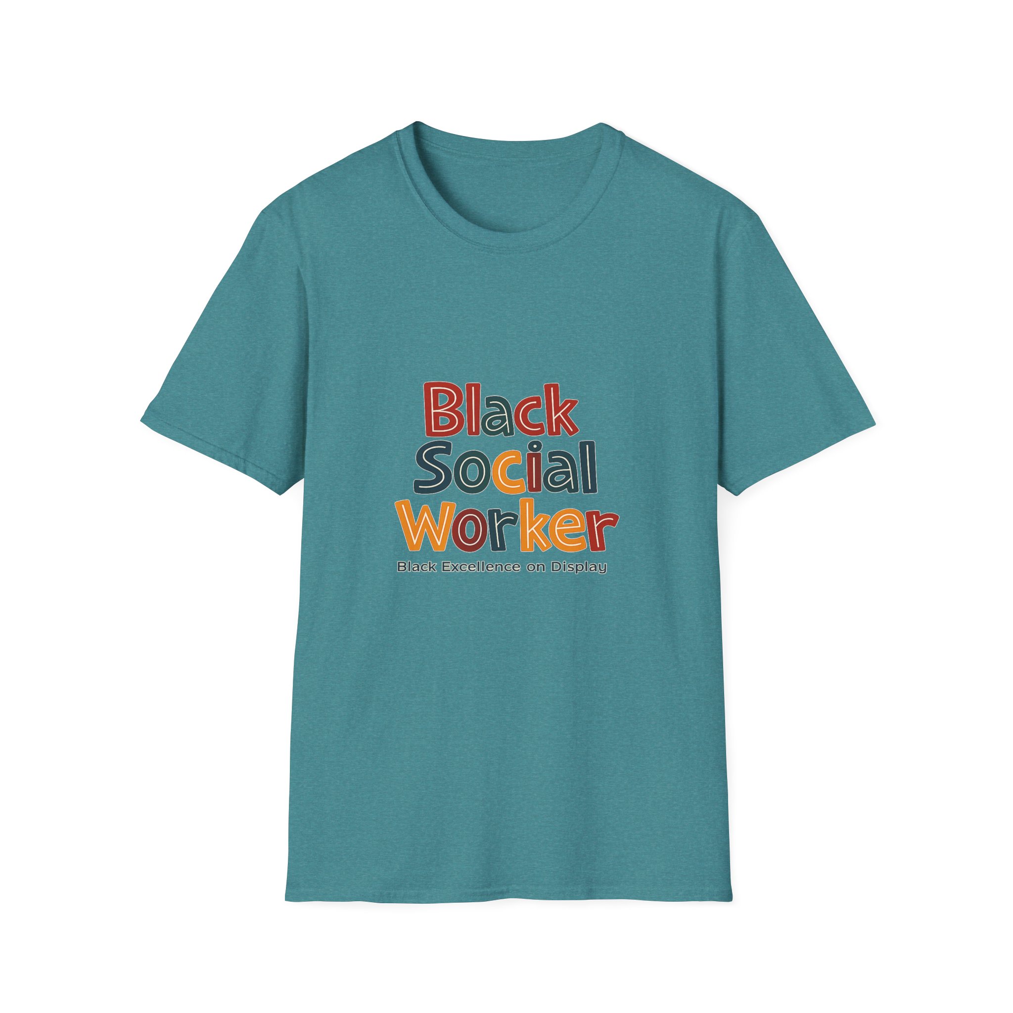 Black Social Worker – Black Excellence on Display Unisex Shirt - Image 29