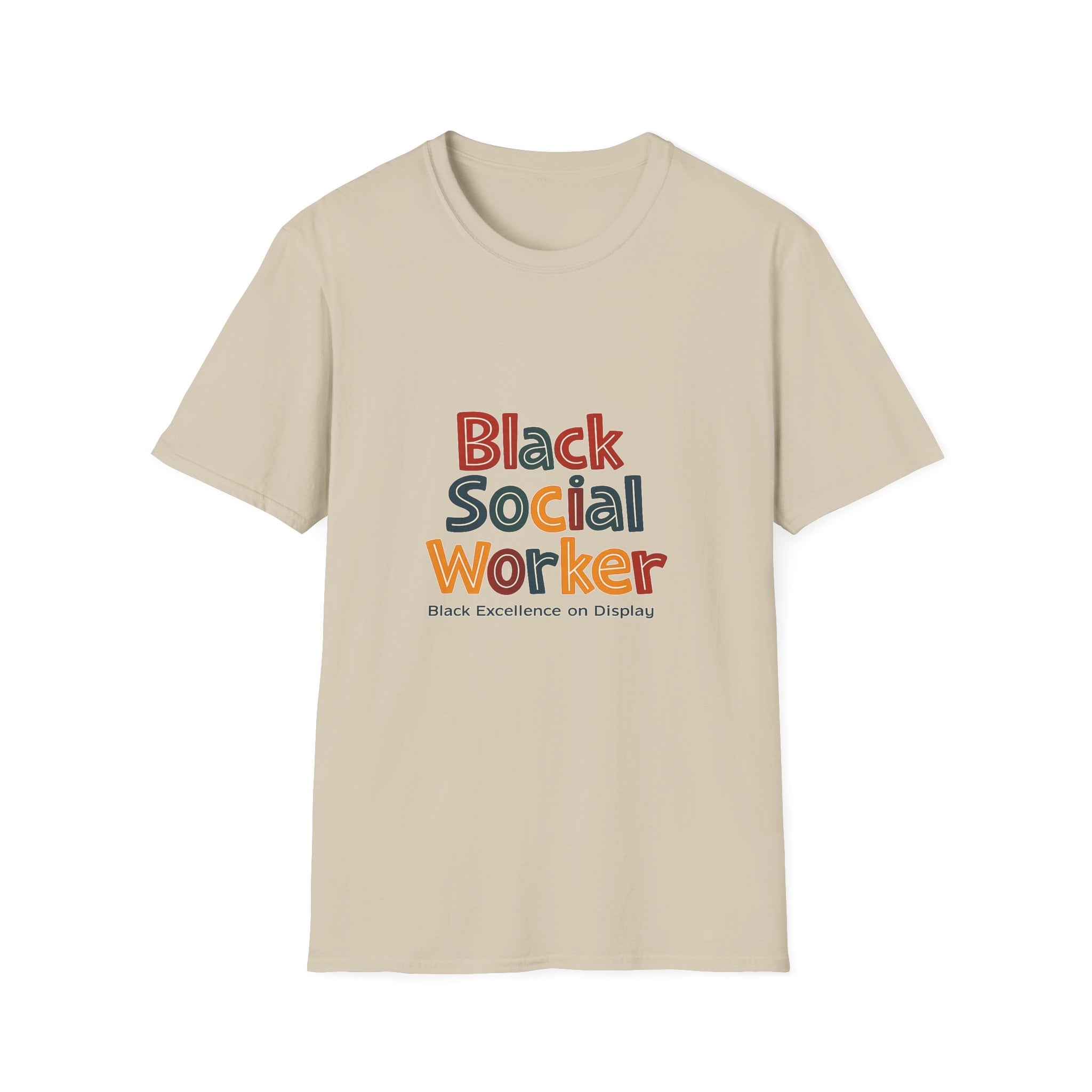 Black Social Worker – Black Excellence on Display Unisex Shirt - Image 9