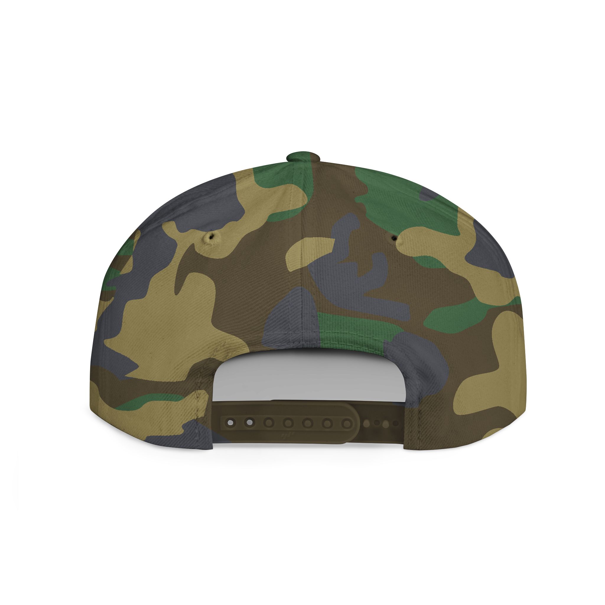 Snapback Hat — "BLACK mental health" Embroidered Flat Bill Cap (Support Black Mental Health) - Image 6