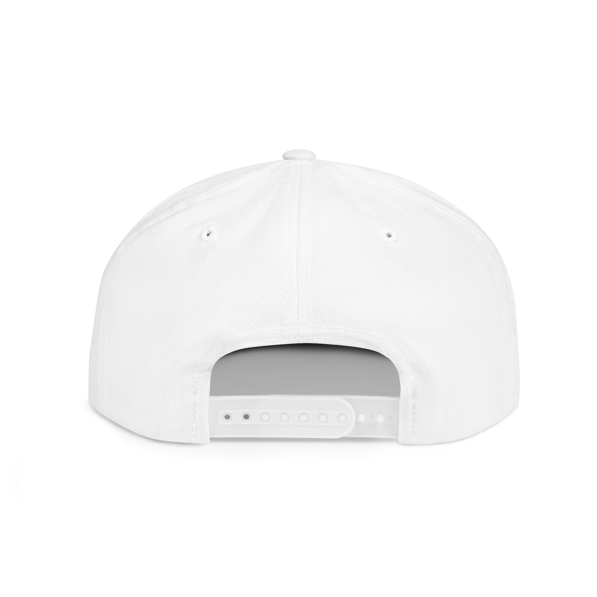 Snapback Hat — "BLACK mental health" Embroidered Flat Bill Cap (Support Black Mental Health) - Image 2