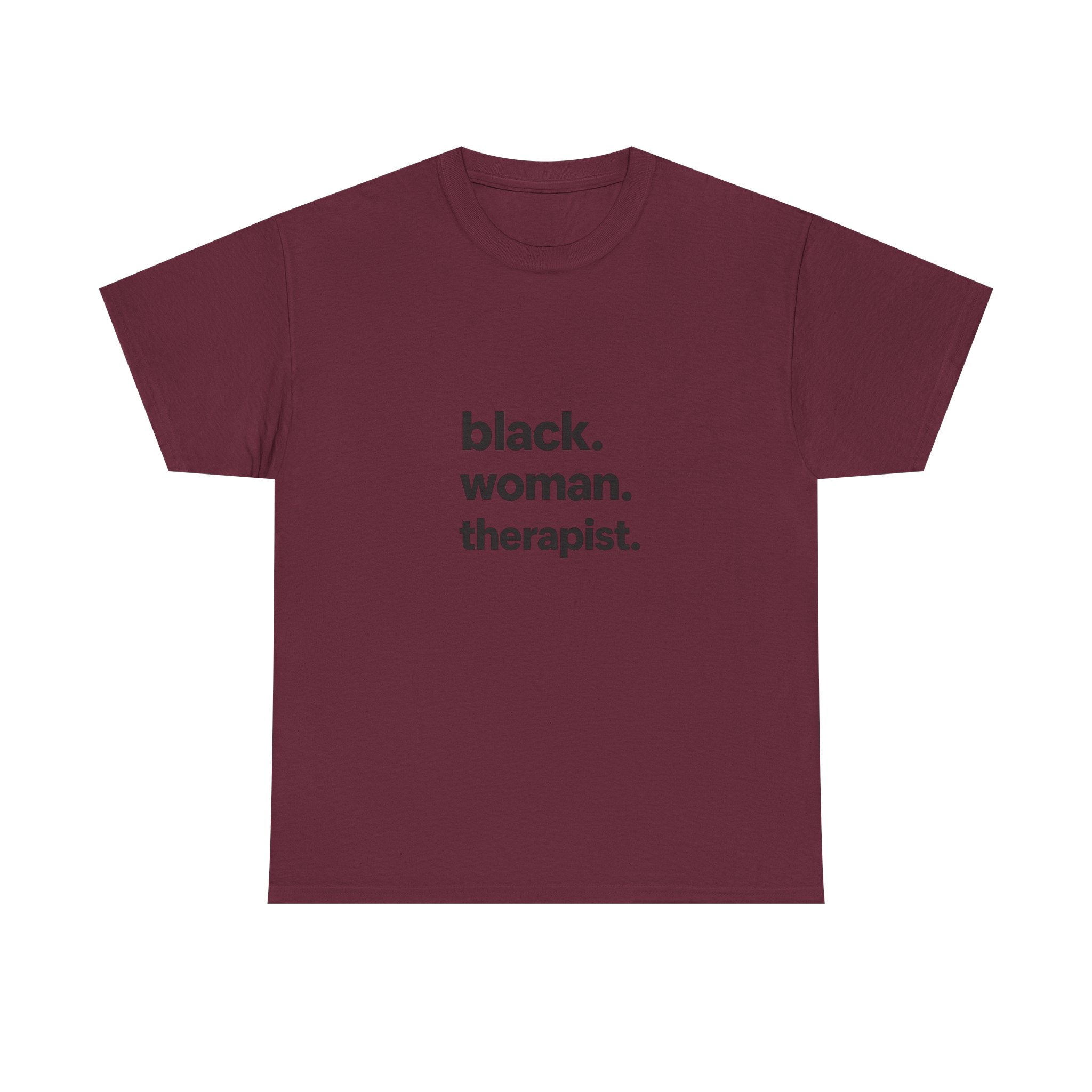 Black. Woman. Therapist. Tee - Image 21