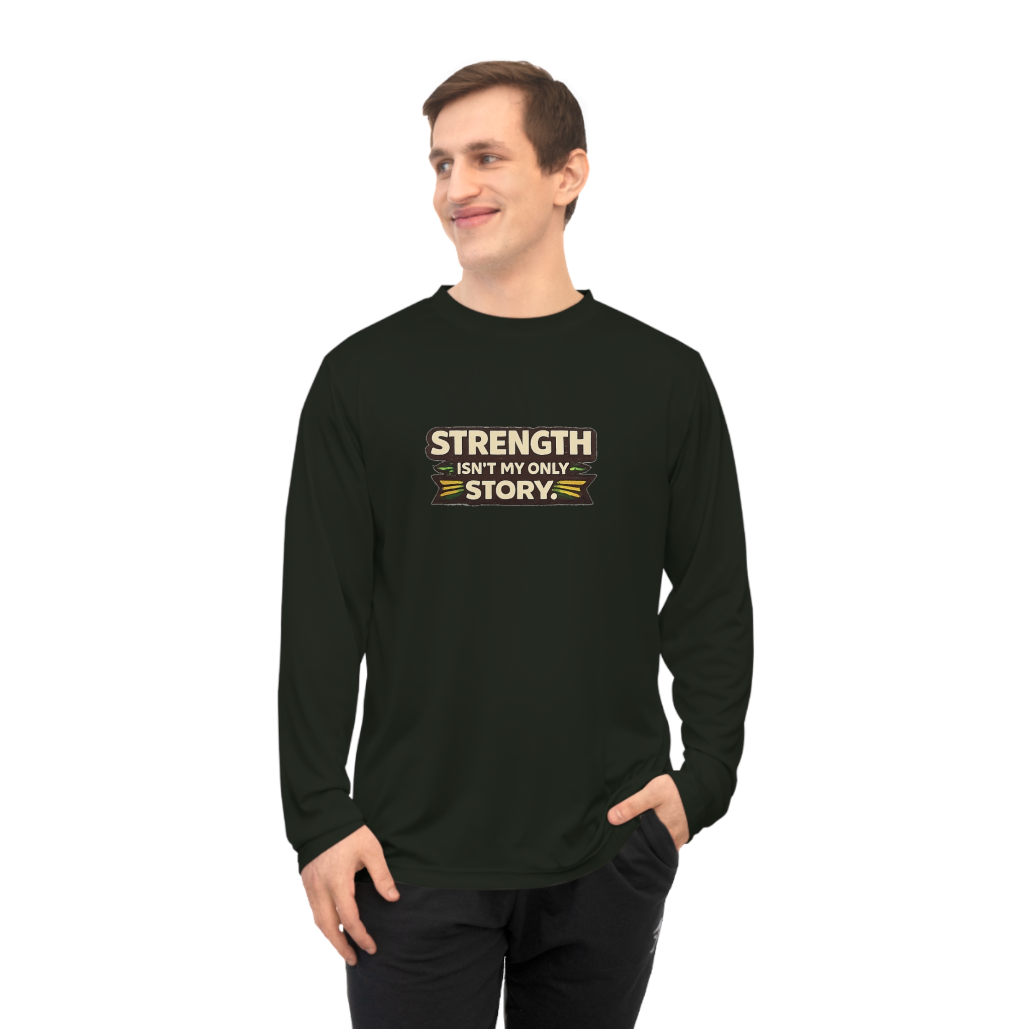 Strength Isn't My Only Story Long Sleeve Shirt - Image 8