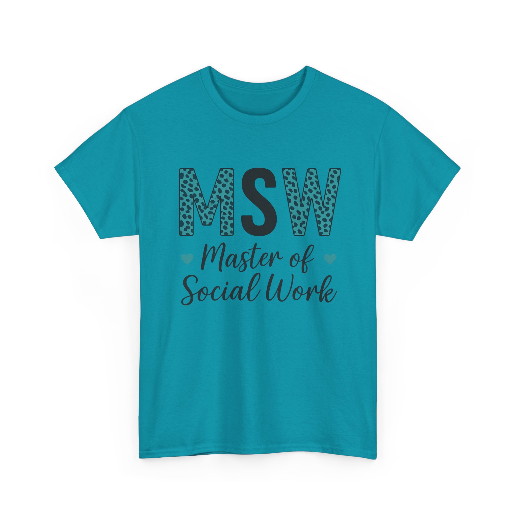 MSW Master of Social Work T-Shirt — Graduate Social Worker Tee - Image 11