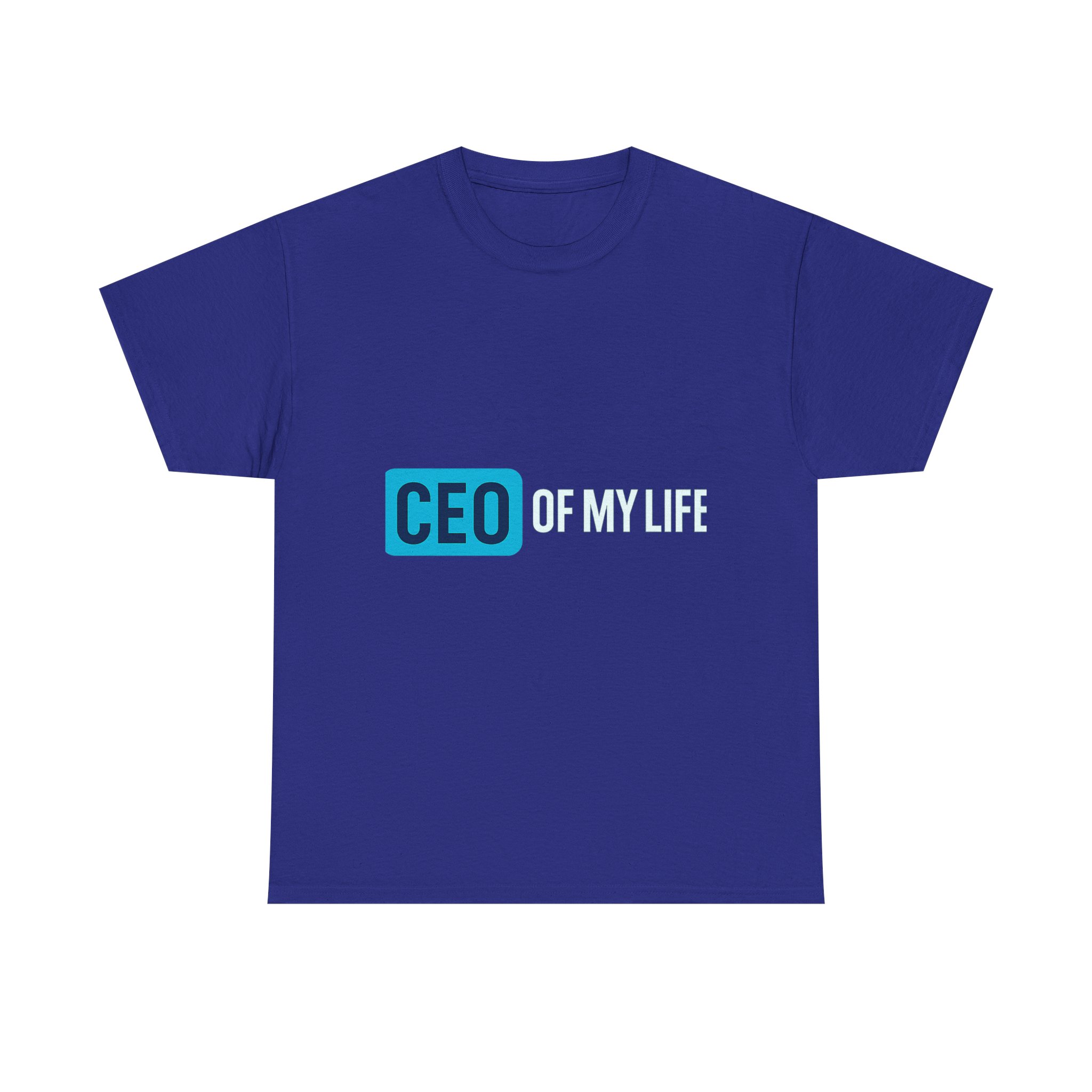 CEO of My Life Shirt – Empowerment Tee | Solid White Text | Motivational Entrepreneur Shirt - Image 17
